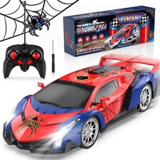 18 Scale Electric Remote Control Car for Kids Boys Red RC Vehicles Kids Fun Toys