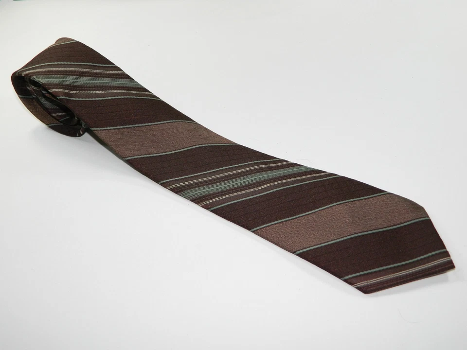 Corbata vintage para hombre John Blair HECHA EN EE. UU. WARREN PENNSYLVANIA ESTRECHA Foto 2 de 4