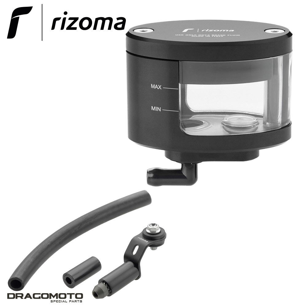 Réservoir liquide de frein Rizoma noir Ducati 899 Panigale 2013 2014 2015 CT127B