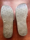 Donald Pliner Women's Slide Wedge Sandals Woven Buckle Beige/Gold US 7 — photo 2