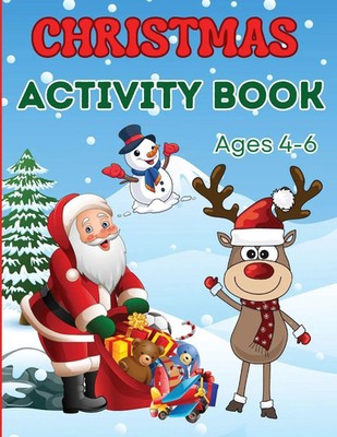 Estelle Designs | Christmas Activity Book for Kids Ages 4-6 | Taschenbuch (2023)