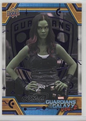 2017 Marvel Guardians of the Galaxy Volume 2 Purple 10/99 Gamora Followed 0bf7