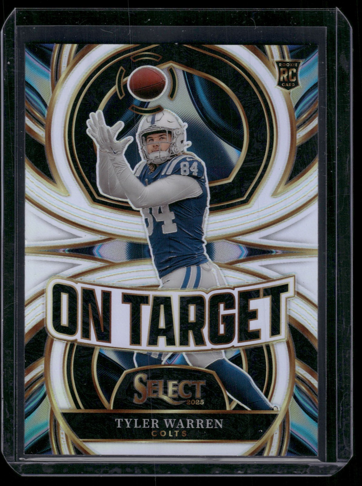 2025 Panini Select #12 Tyler Warren On Target