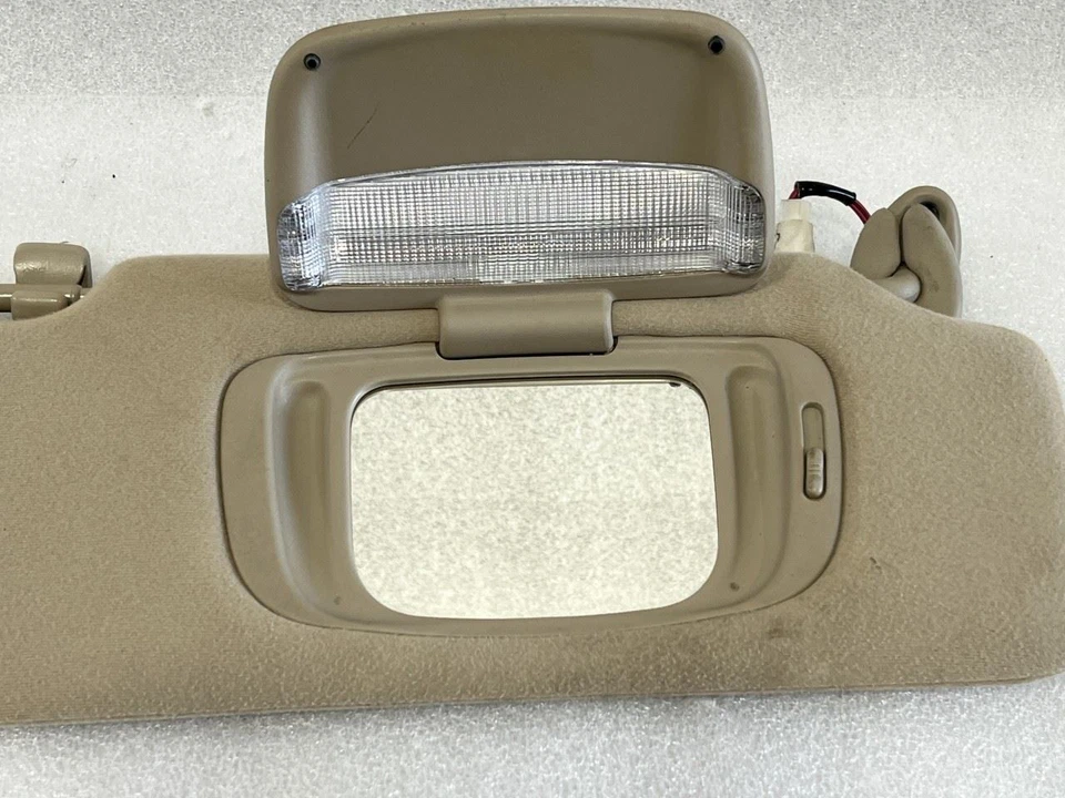 Lexus RX400H 2007 lado del pasajero derecho parasol parasol marfil La01 Foto 3 de 4