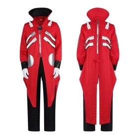 Sonic Dr Eggman Cosplay Red/White Trench & Suit