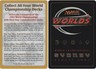Collect All Four World Championship Decks - 2002 ~ Lightly Played World Champion