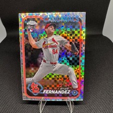 2024 Topps Chrome Update Series - Ryan Fernandez #USC115 X-Fractor (RC)