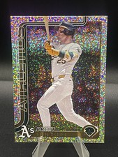 2025 Topps Series 1 Celebration Brent Rooker Confetti #129 Athletics