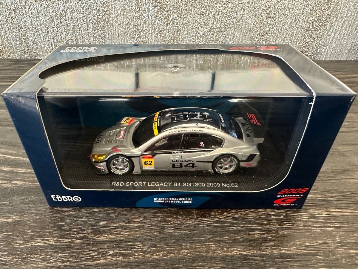 1:43 Ebbro 44301 Subaru Legacy B4 2009 Super GT Series GT300