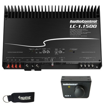 AudioControl LC-1.1500 Mono Subwoofer Amplifier &  ACR-1 Dash Remote