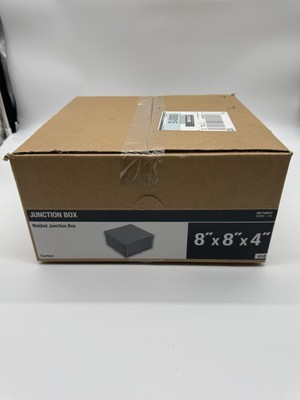 Carlon E989N-1-ND 8''x8''x4''Molded Junction Box