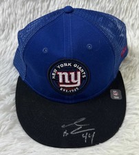 Victor Cruz Autographed New York Giants Hat