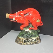 Vintage 1969 Ezra Brooks red Arkansas Razorba...