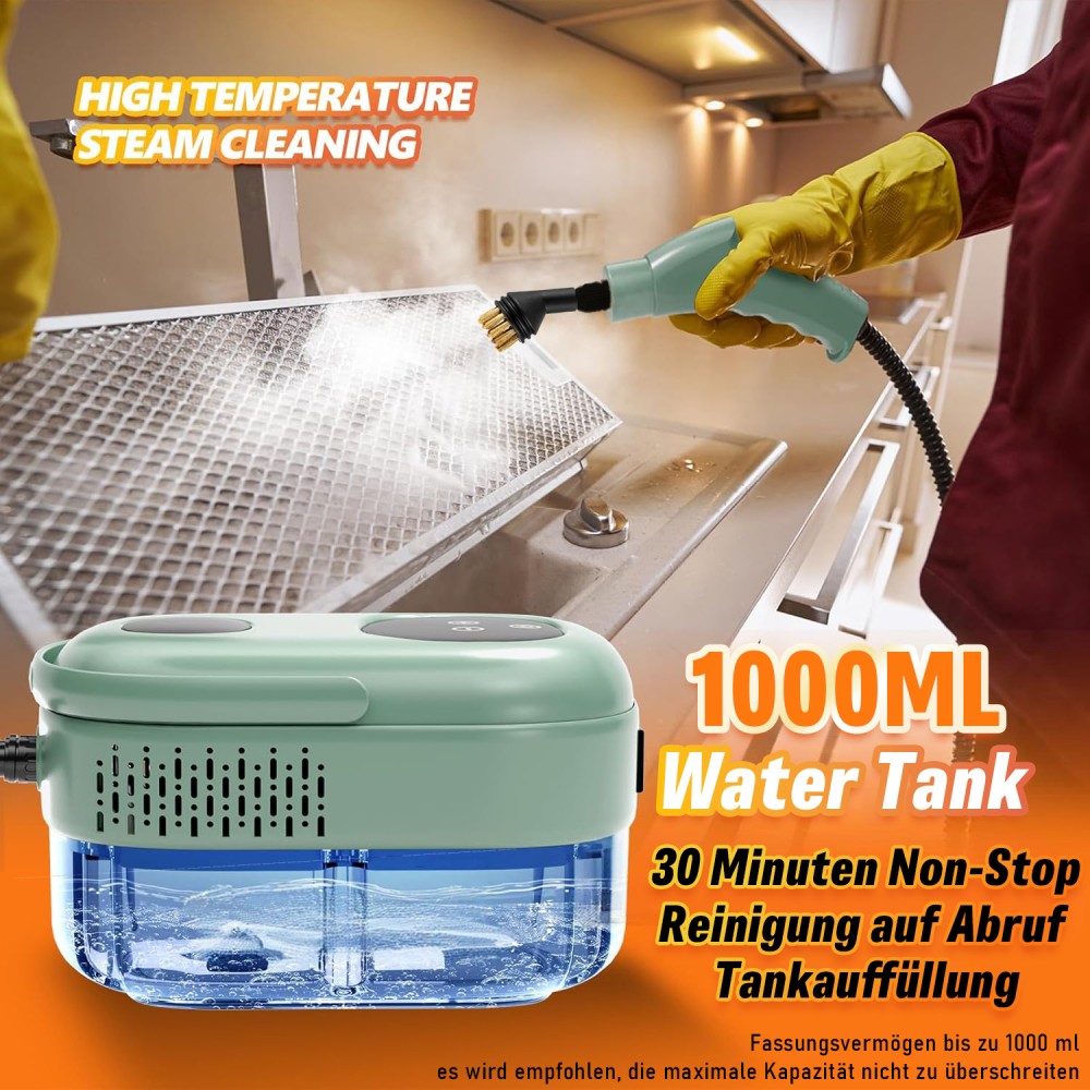 Dampfreiniger, 2500w Steamer, Hochdruck Dampfreiniger