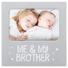 Me and My Brother Picture Frame, Christmas Photo Picture Frame, Sibling Keeps...