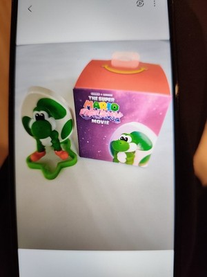 McDonald's Super Mario Galaxy Yoshi Figur Happy Meal Mc Donalds Neu