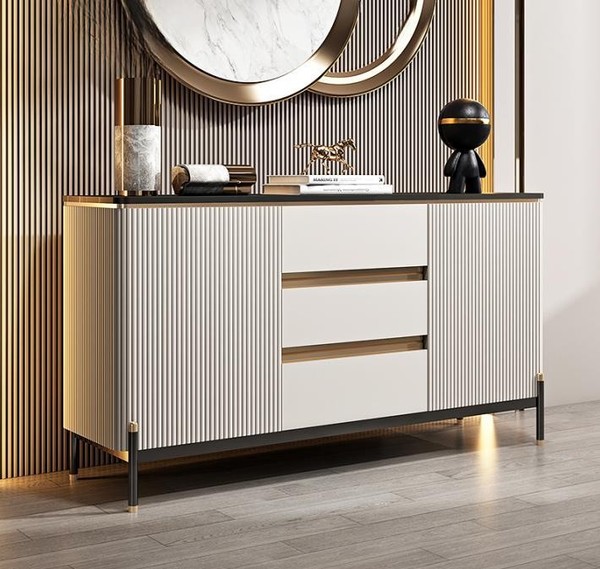 Kommode Weiß Sideboard Holz Schrank MöBel Einrichtung Anrichte Luxus Neu-image