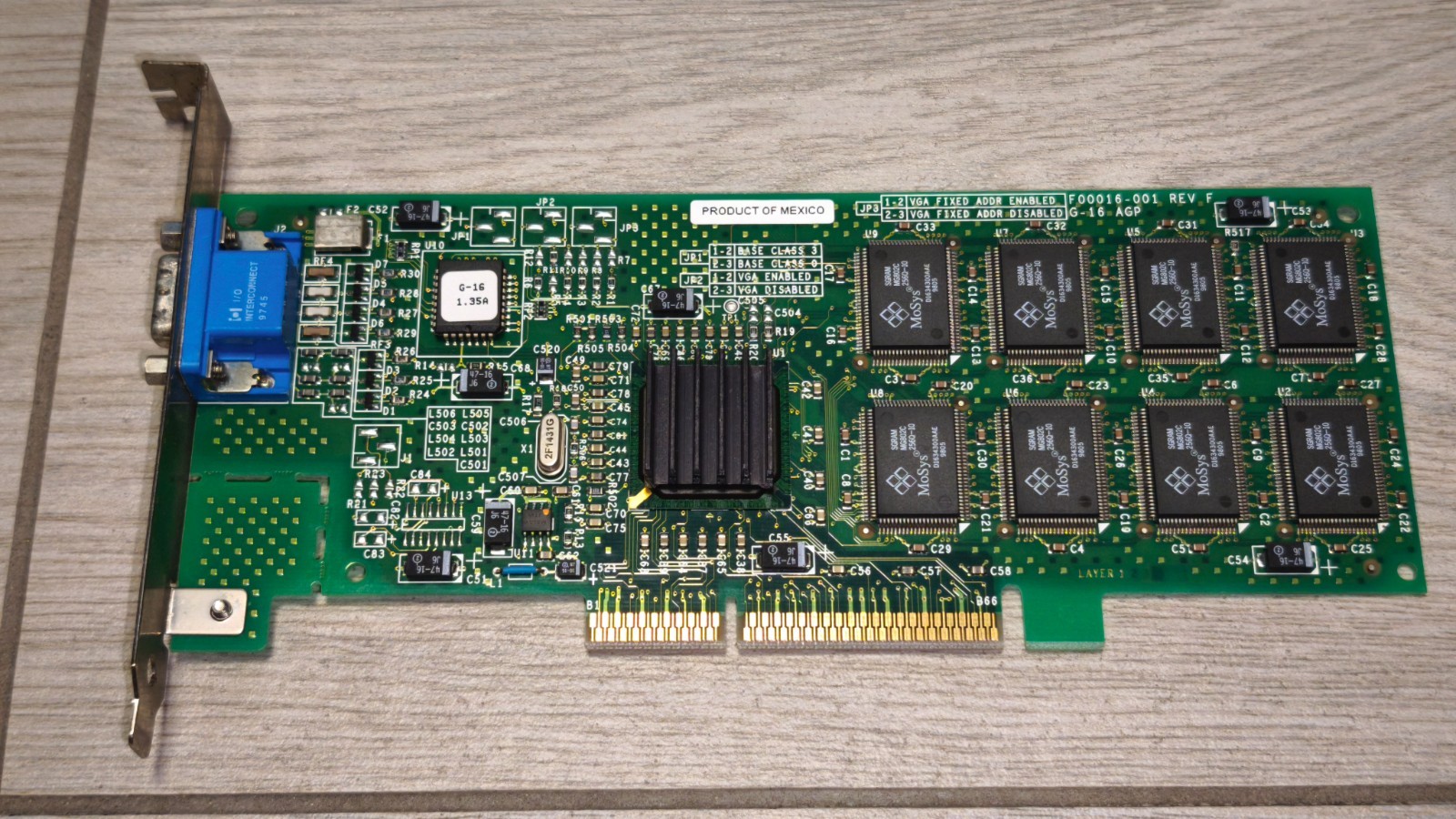 SCHEDA VIDEO STB GLYDER MAX-2 G-16 3DLabs Permedia 2 8MB AGP VGA RARE VINTAGE