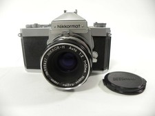 Nikon Nikkormat 35mm SLR w/Nikkor-H Auto 50mm f2