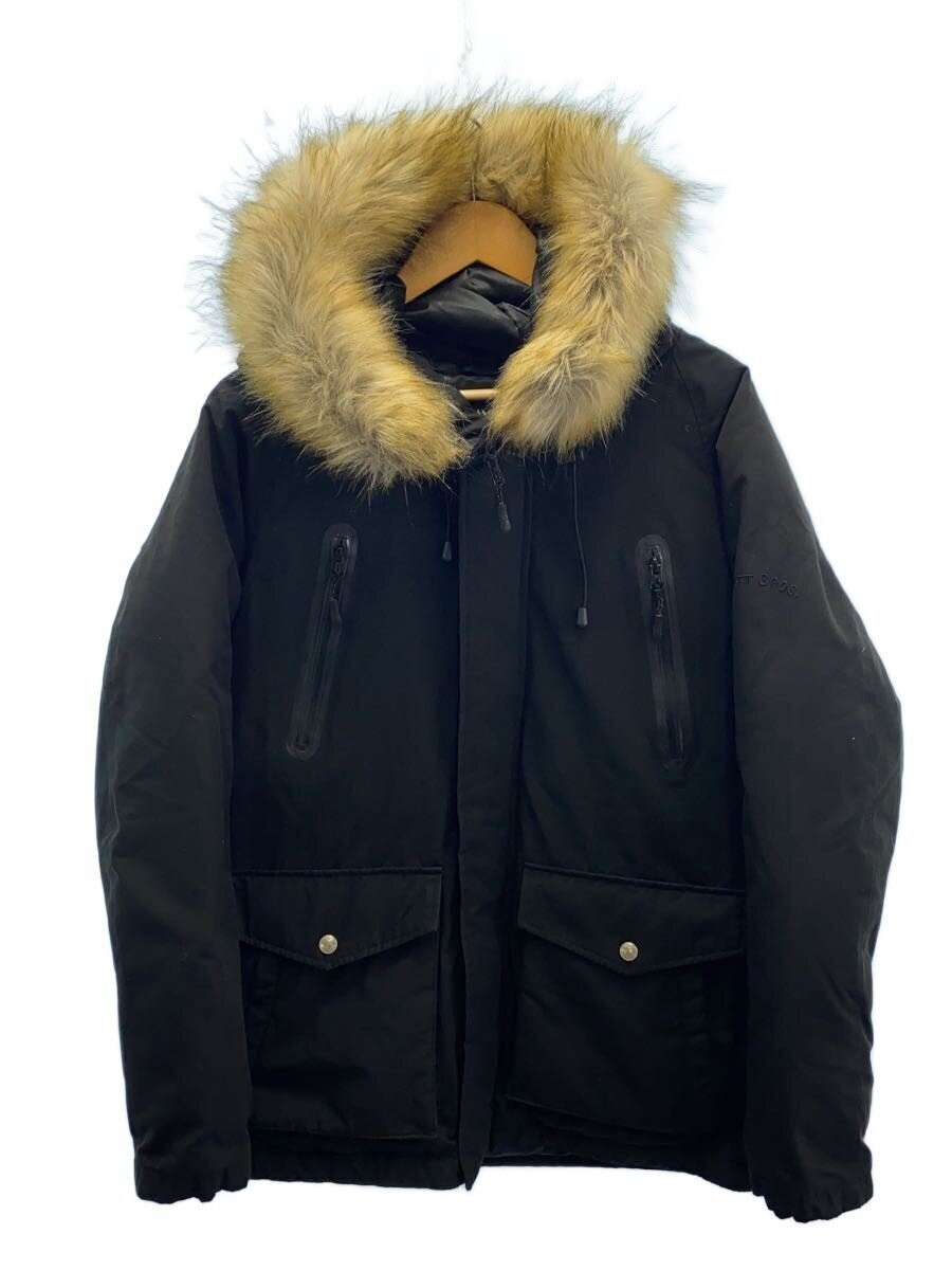 Schott Down Jacket M Polyester BLK Plain 3172024 - image 1