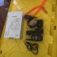 NIB PETAINER DOG TRAINING COLLAR 1 FOR 2 DOGS RECHARGEABLE / WATER RESISTANT