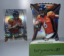 2012 Brock Osweiler Xfractor Rookie #101 and die cut  PDC-BO Denver Broncos + 🎁