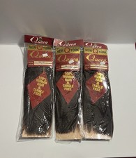 3- 100 Human Hair Yaki Perm Weaving by New York Queen 10  Color 4