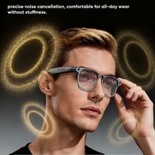AI Smart Glasses 800W Photo Video Bluetooth Call Music Real-Time Translation