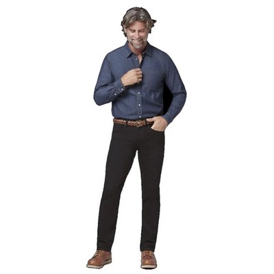 Herrenjeans  Oklahoma Jeans  R140 in Black - auch in große Größen