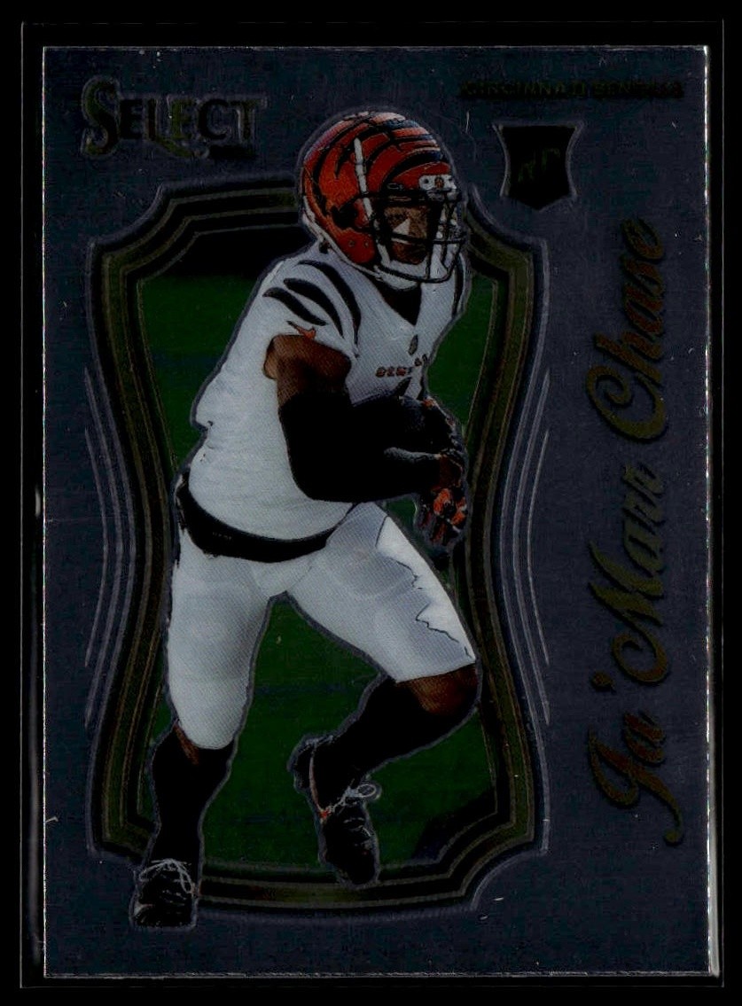 2021 Panini Select #SCR-12 Ja'Marr Chase Select Certified Rookies RC
