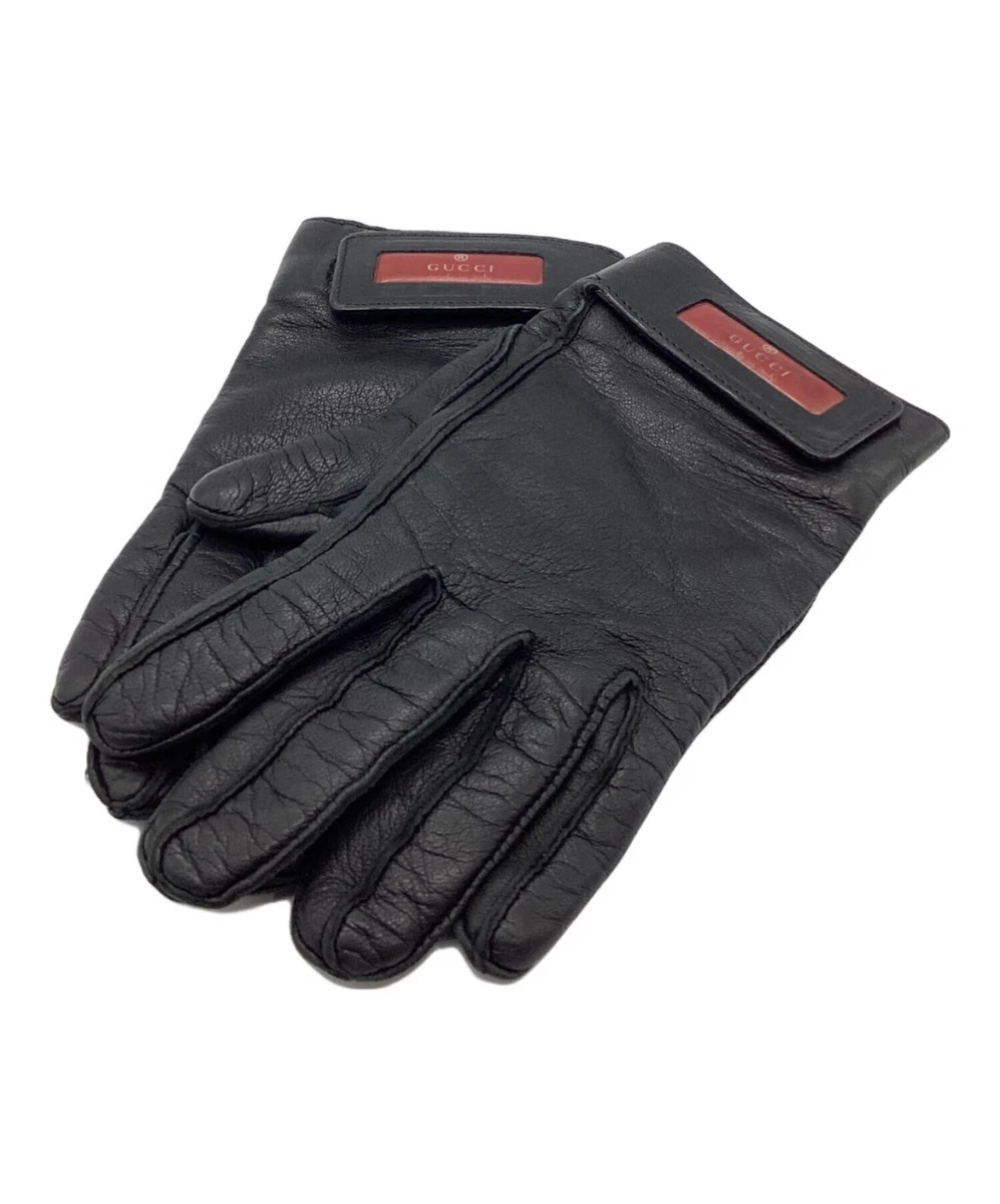 Gucci Leather Black Gloves & Mittens for Women for sale | eBay