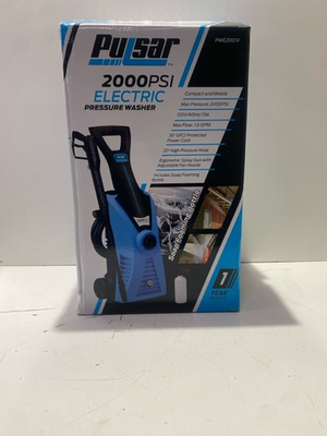 #ad PULSAR POWER EQUIPMENT PRESSURE WASHER P22015314 $93.00