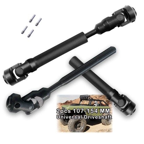 Edelstahl Lenkergabel-Link Für Axial SCX10 III – 2 Stück, M6 X 154 Mm, Von Horizon Hobby