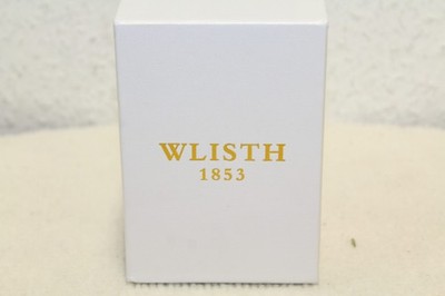 Wlisth 1853 Quarzuhr Edelstahl Schwarz Herren Neu Rechnung MwSt