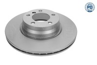 2X Meyle Bremsscheibe MEYLE-PD: Advanced Performance And Design. 383 521 0016/PD