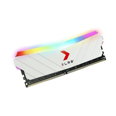 16 GB PNY XLR8 Gaming Epic-X RGB White DDR4-3200 RAM Riegel, CL16-18-18-36