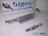 Imasaf Auspuffset Esd+Endrohr FüR Mitsubishi Pajero Ii 2.8 Td+4X4 96-00| 5-TüRer