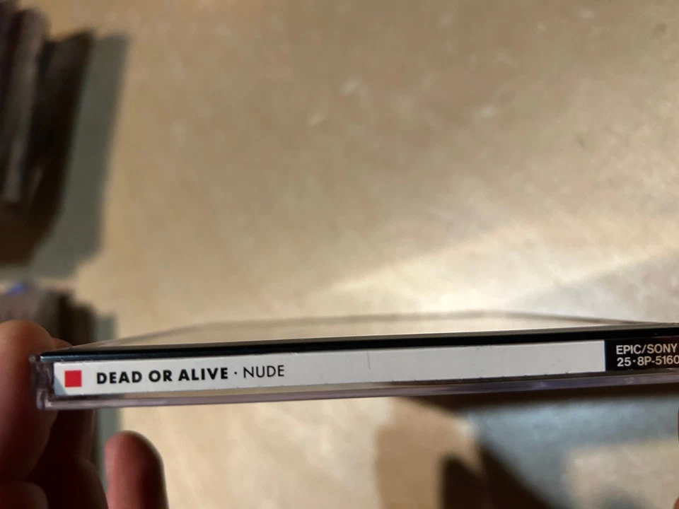 DEAD OR ALIVE Nude Japan Rare Vintage CD 25 8P 5160 w/OBI 3 Bonus Tracks 1988 - Image 2 of 4