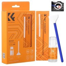 Full Frame Camera Sensor Cleaning Kit 10 Pads  20ml Liquid - K F Conce