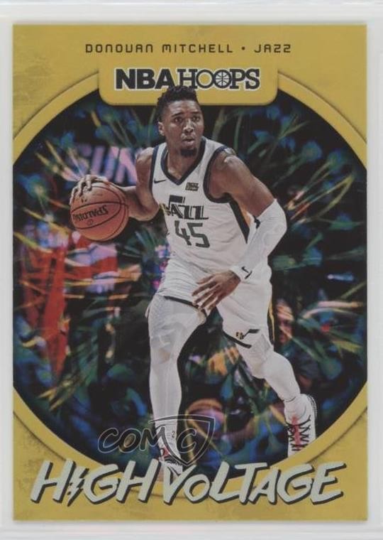 2019-20 Panini NBA Hoops High Voltage Donovan Mitchell #8 fm0