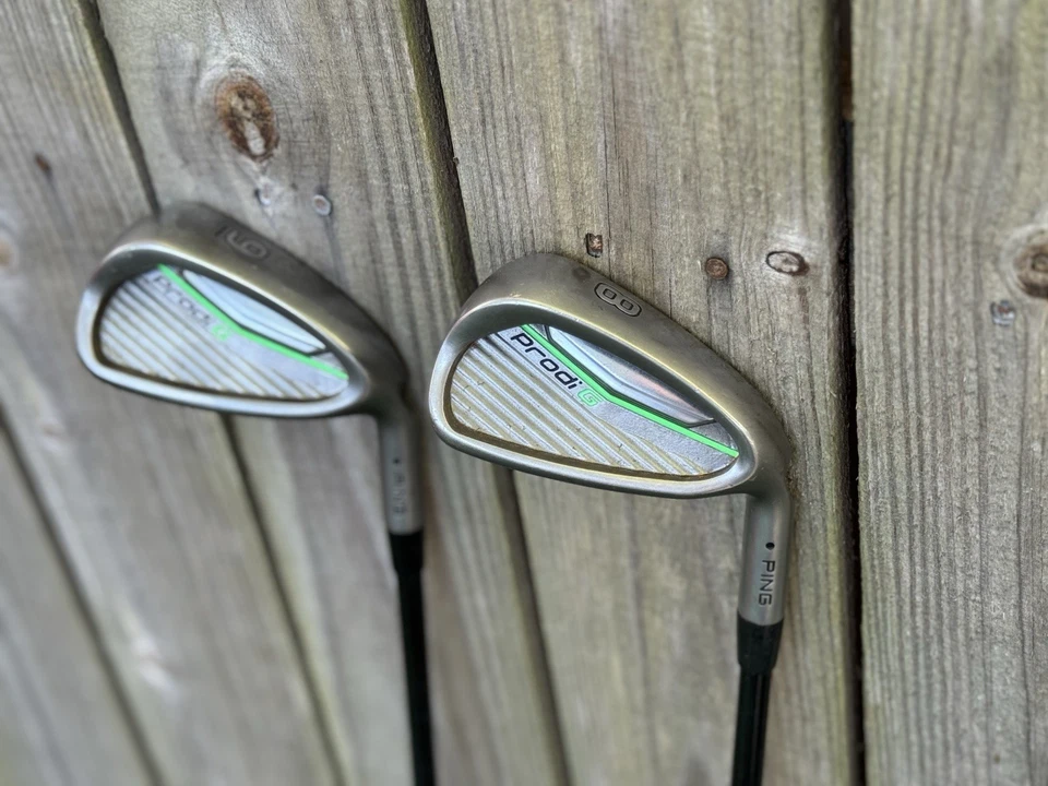 Ping Prodi G 8 Iron & 9 Iron Graphite Junior Regular Right ⚫️ 32.75 33” With Bag - Image 3 of 4