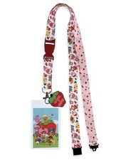 Strawberry Shortcake X Sanrio Hello Kitty  Friends Brakeaway Lanyard ID Holder