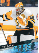 2020-21 Upper Deck Series 1 Young Guns Emil Larmi YG RC Card# 236