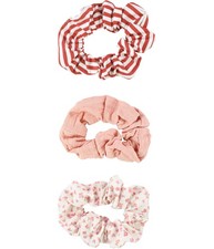 American Eagle Womens Pink 3-Pack Hair Scrunchie, Pink