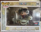 Funko Pop One Piece 111 Luffy with Going Merry 2022 Fall Con Exclusive FAST SHIP