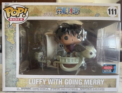 Funko Pop One Piece 111 Luffy with Going Merry 2022 Fall Con Exclusive FAST SHIP