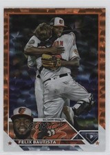 2023 Topps Series 2 Orange Foil /299 Felix Bautista Félix Bautista #510 0b4t