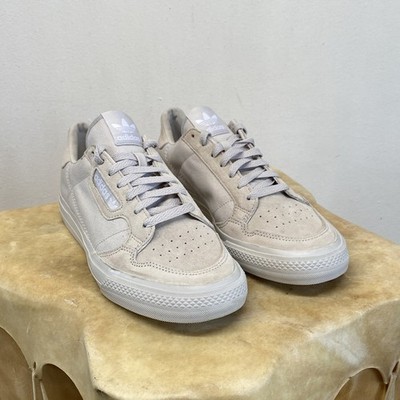 Size 8.5 - Adidas Continental Vulc Triple White - Very Good Condition