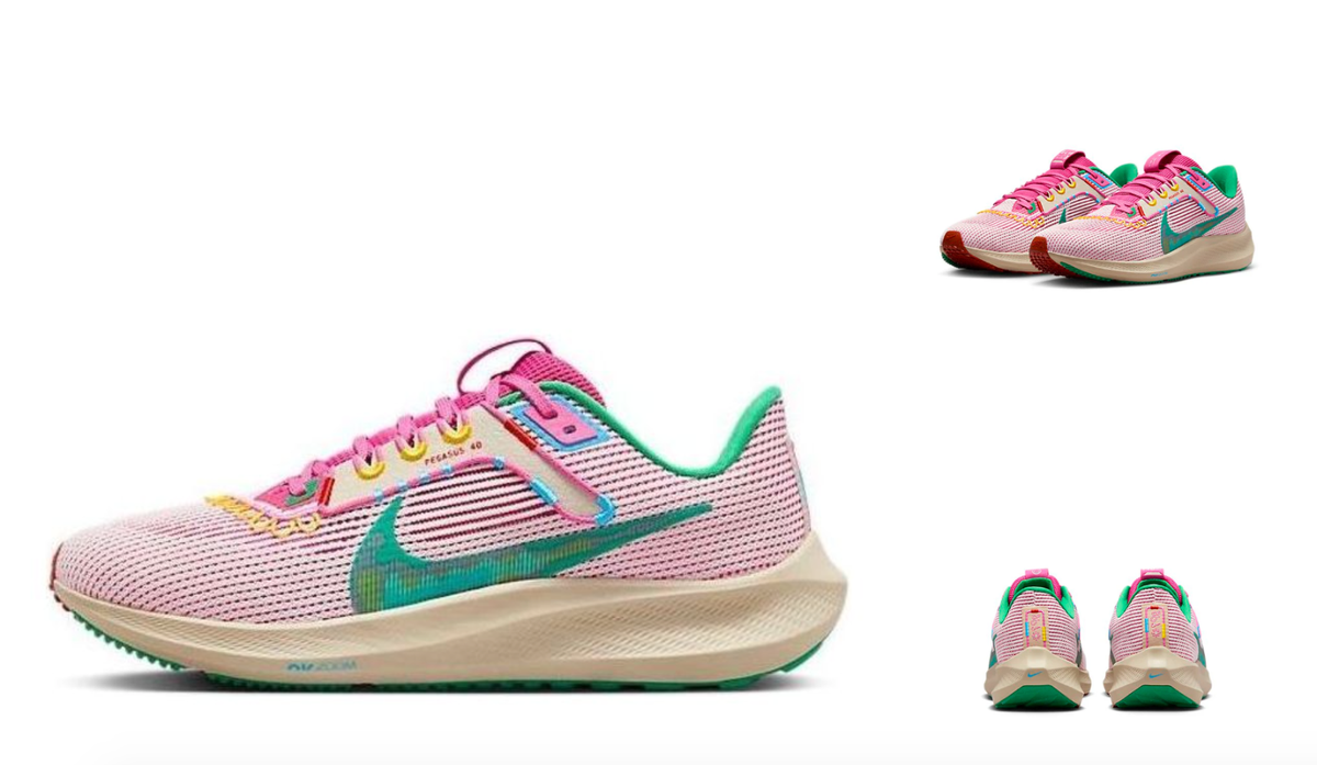 NEW Men's Nike PEGASUS 40 'FAMILIA' FN0599 100 Shoes PLUS 343846