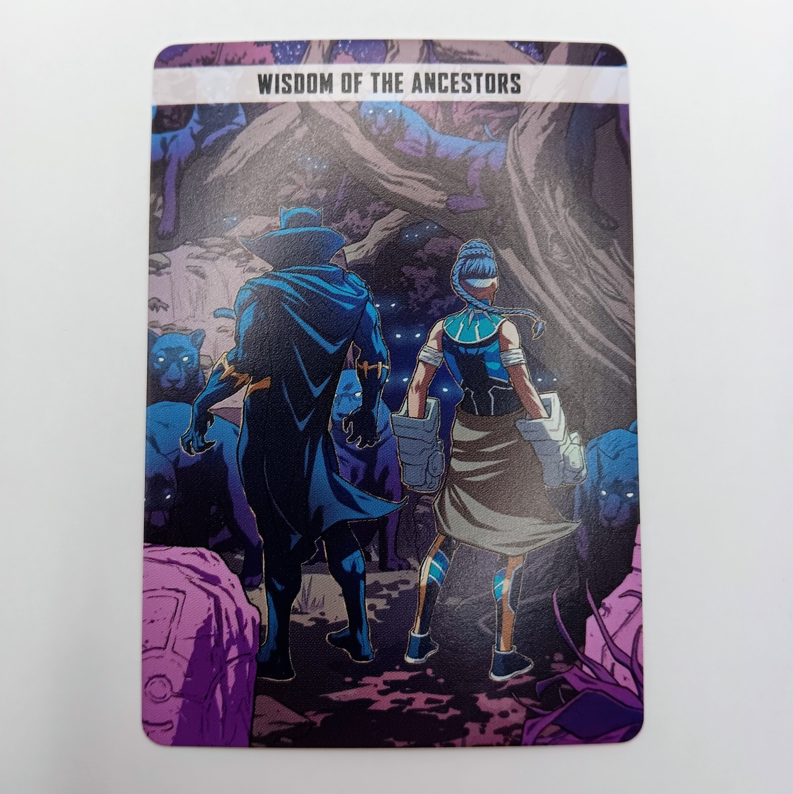 Black Panther, Chosen of Bast + 1 Card Marvel Crisis Protocol Plastic Painted thumbnail 2